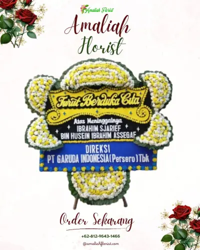 Papan Bunga Duka di Paduraksa